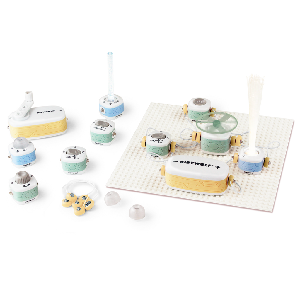 Kidywolf Kidyelec-Expert - My First Electricity Kit – 11 Pieces