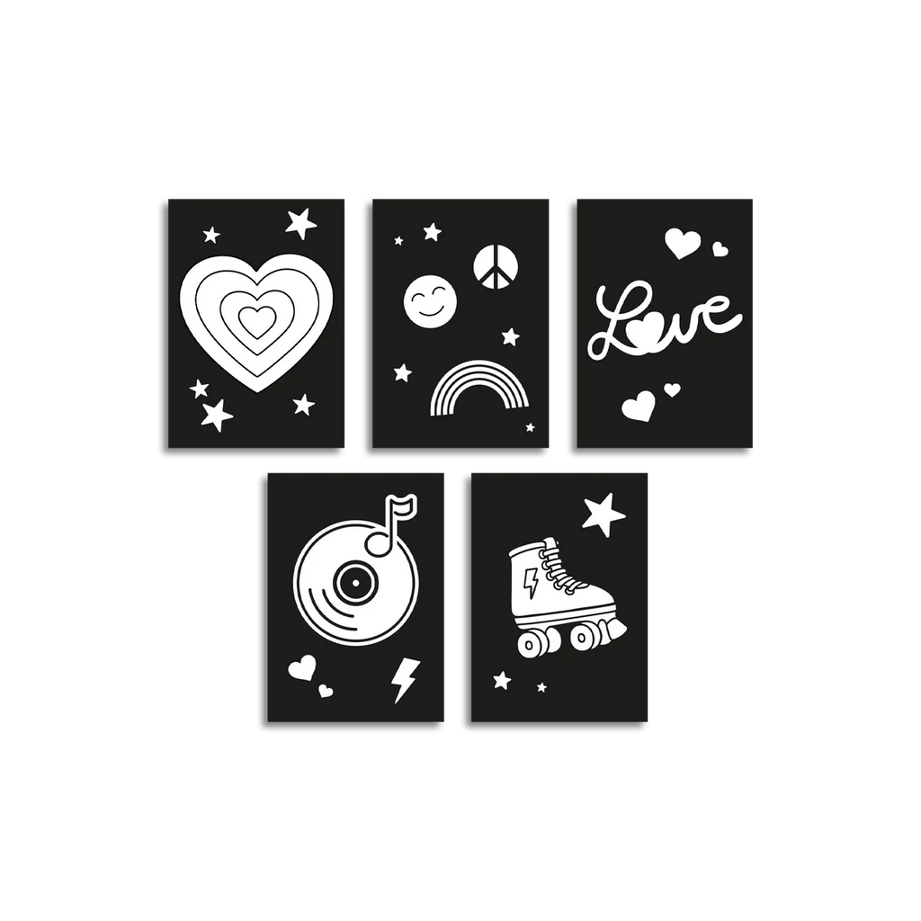 * Kidywolf Refill Pack Voor Kidyneon: 3 Designs – Happy