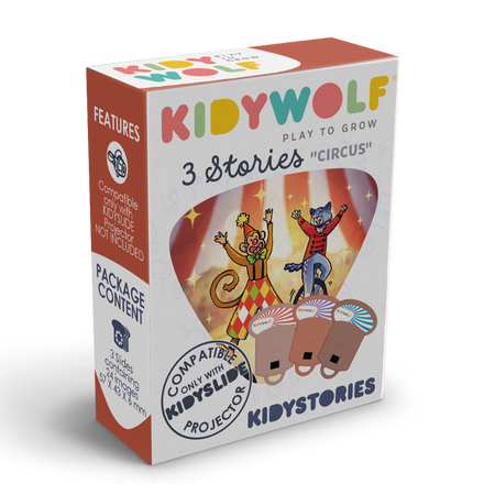 Kidywolf Kidystories voor Kidyslide | Circus