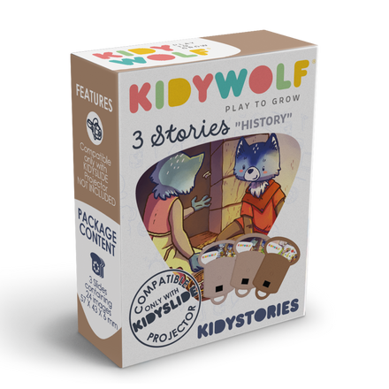 Kidywolf Kidystories voor Kidyslide | History