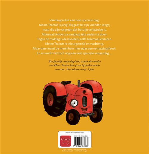 Clavis Voorleesboek | Kleine Tractor Is Jarig