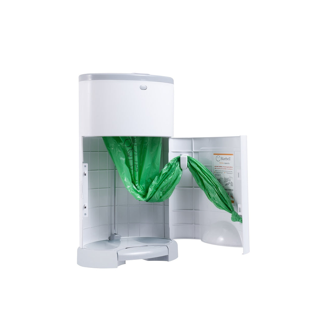 Korbell Luieremmer 16l | Wit