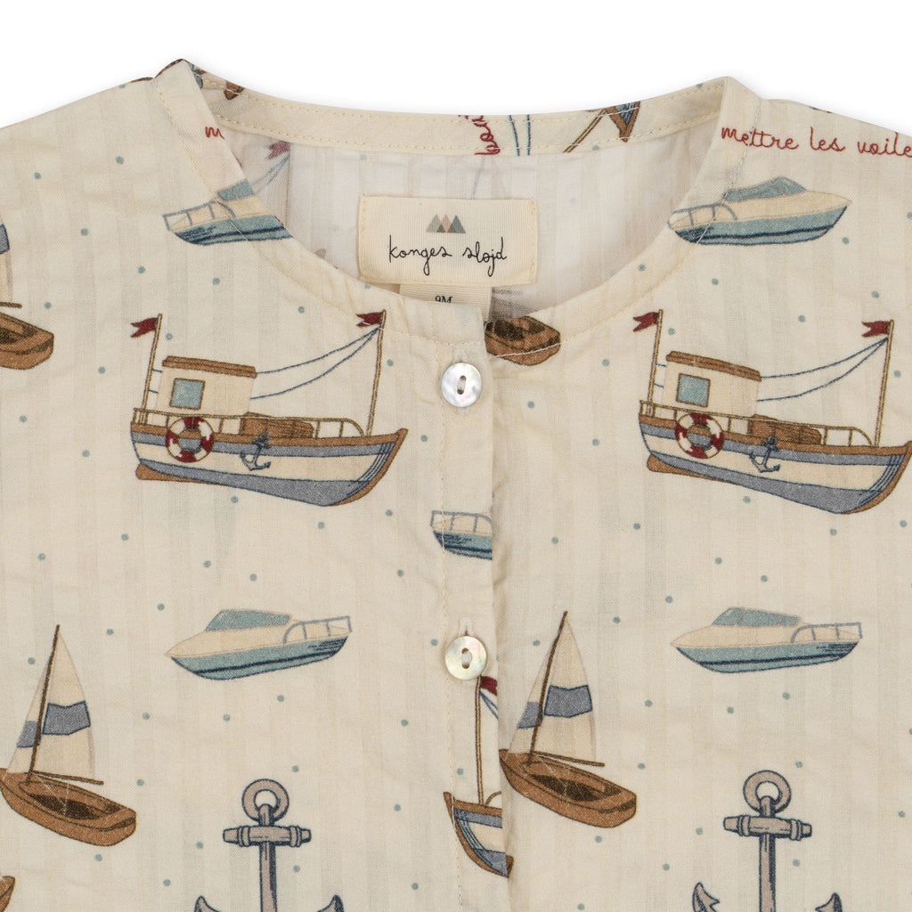 * Konges Sløjd Ace Romper Gots | Sail Away