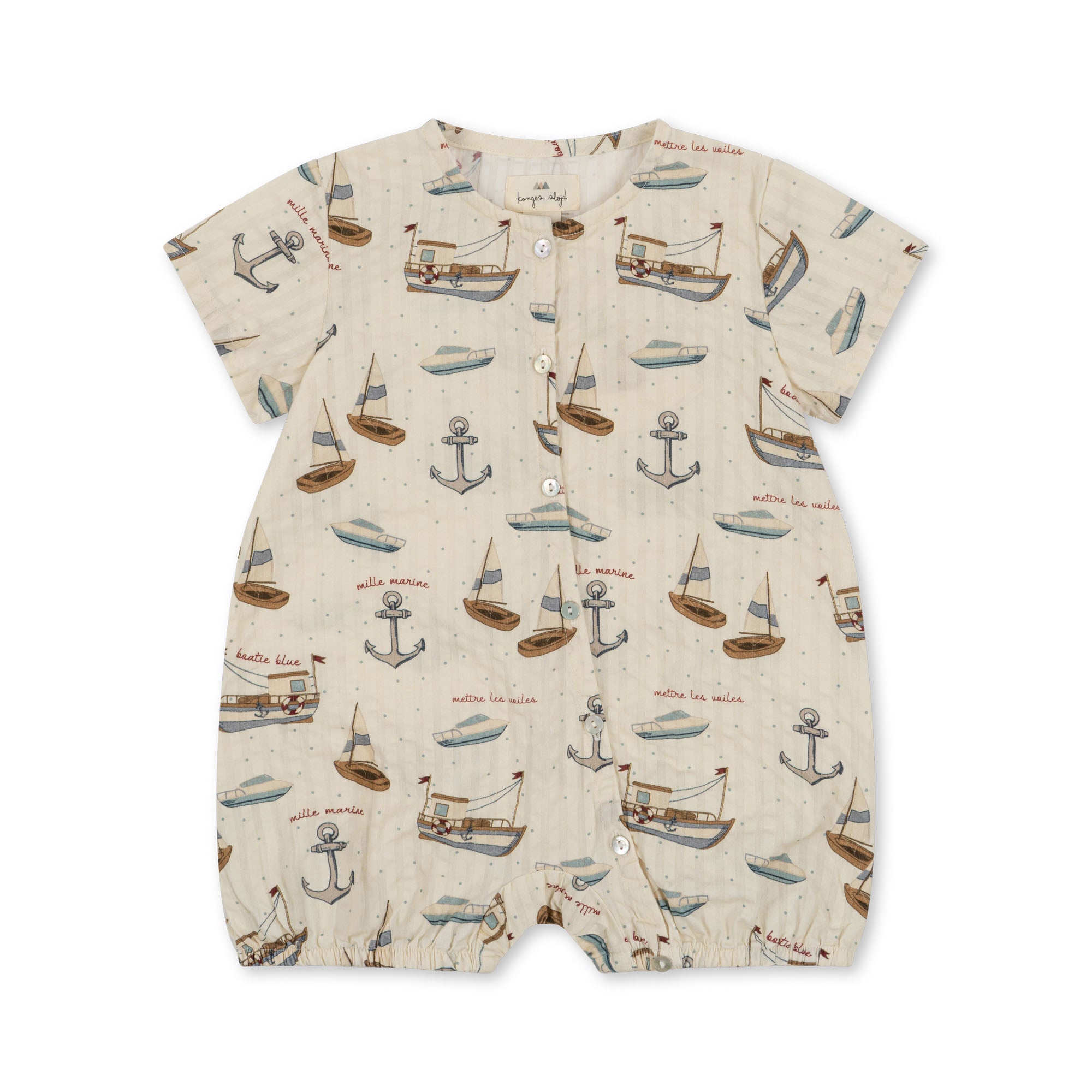 * Konges Sløjd Ace Romper Gots | Sail Away