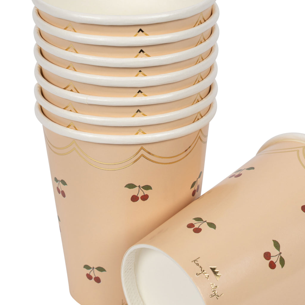 * Konges Sløjd Papieren Bekertjes | Cherry
