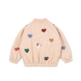 * Konges Sløjd Juno Sequin Bomber Winterjas | Cameo Rose