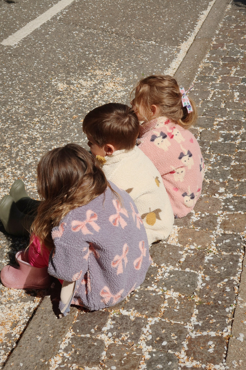 * Konges Sløjd Jody Teddy Winterjas | Bella Blue Bow