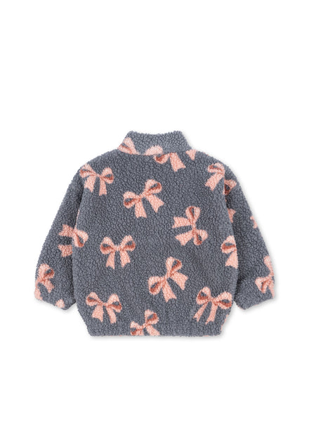 * Konges Sløjd Jody Teddy Winterjas | Bella Blue Bow