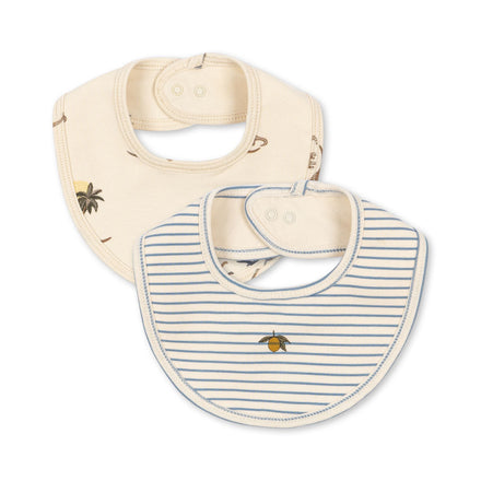 * Konges Sløjd Basic 2 Pack Slab | Kubi/Stripe Bluie