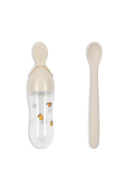 * Konges Sløjd Food Feeding Set | Lemon