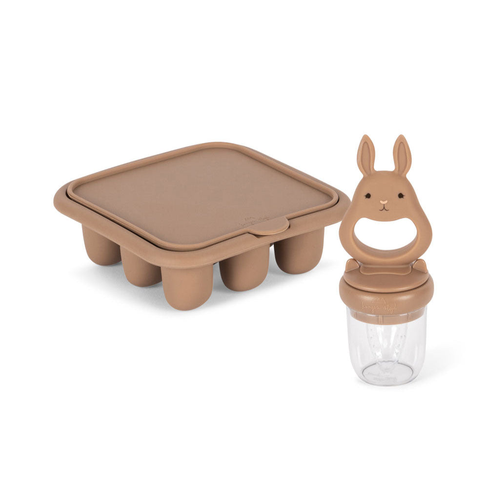* Konges Sløjd Fruit Feeding Set | Blush