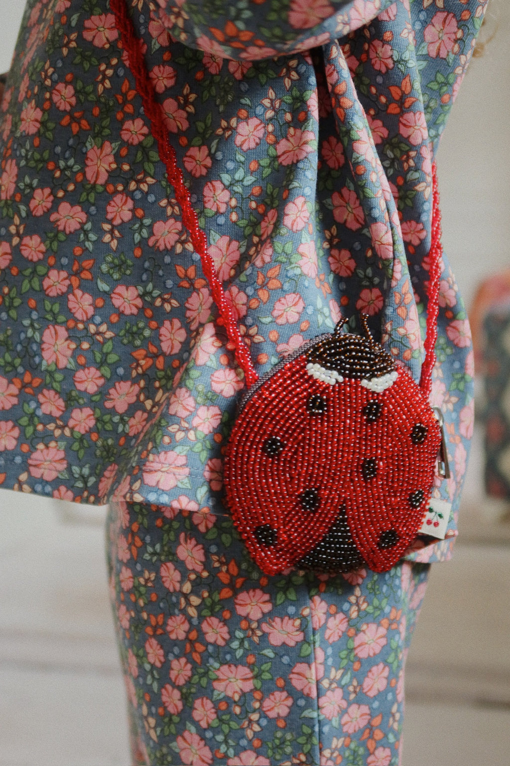 * Konges Sløjd Ladybug Beaded Tasje | Ladybug