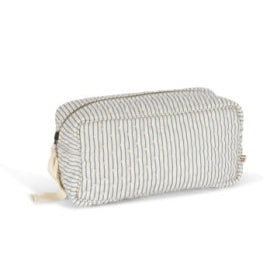 * Konges Sløjd Small Quilted Toilettas | Stripe Bluie