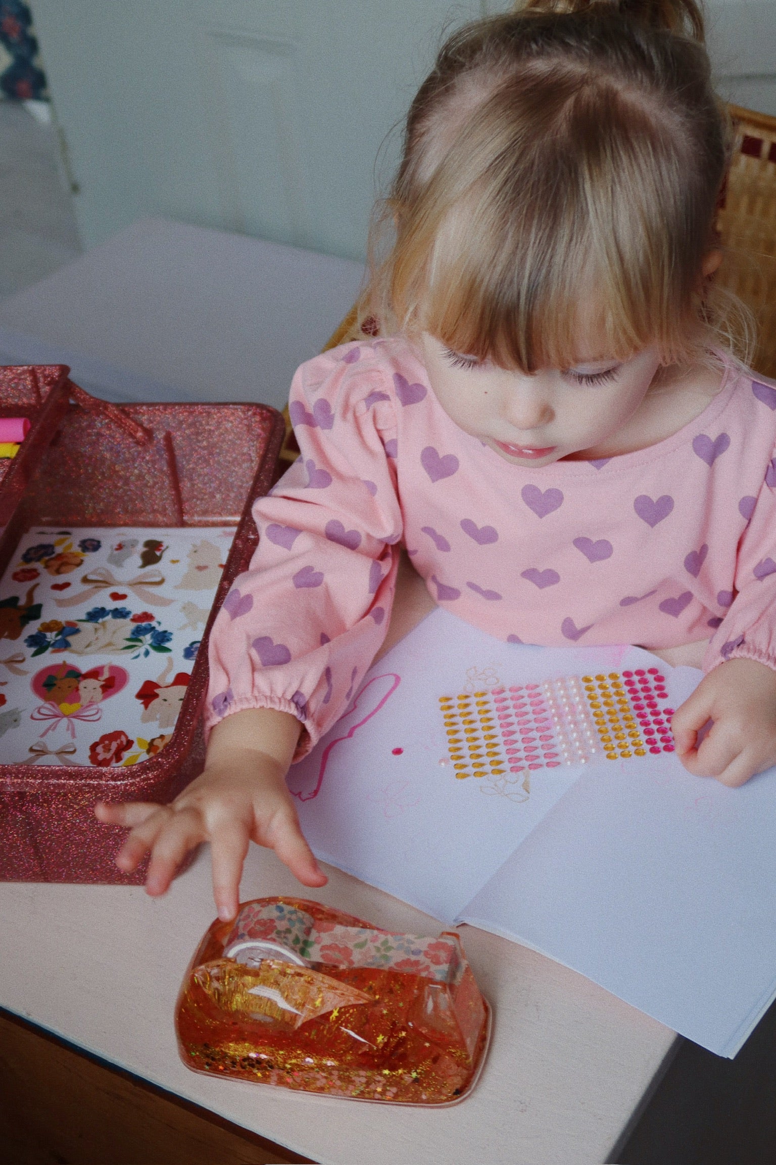 * Konges Sløjd Sparkle Splash Plakband Houder | Red