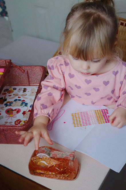 * Konges Sløjd Sparkle Splash Plakband Houder | Red