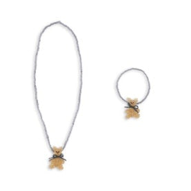 * Konges Sløjd Teddy Ketting & Armband Set | Captain'S Blue