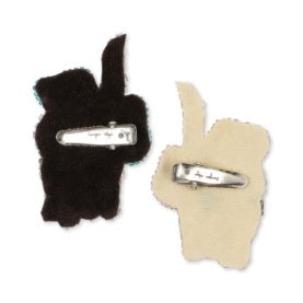 * Konges Sløjd Bow Kitty Beaded Haarspeldje 2ST | Bow Kitty