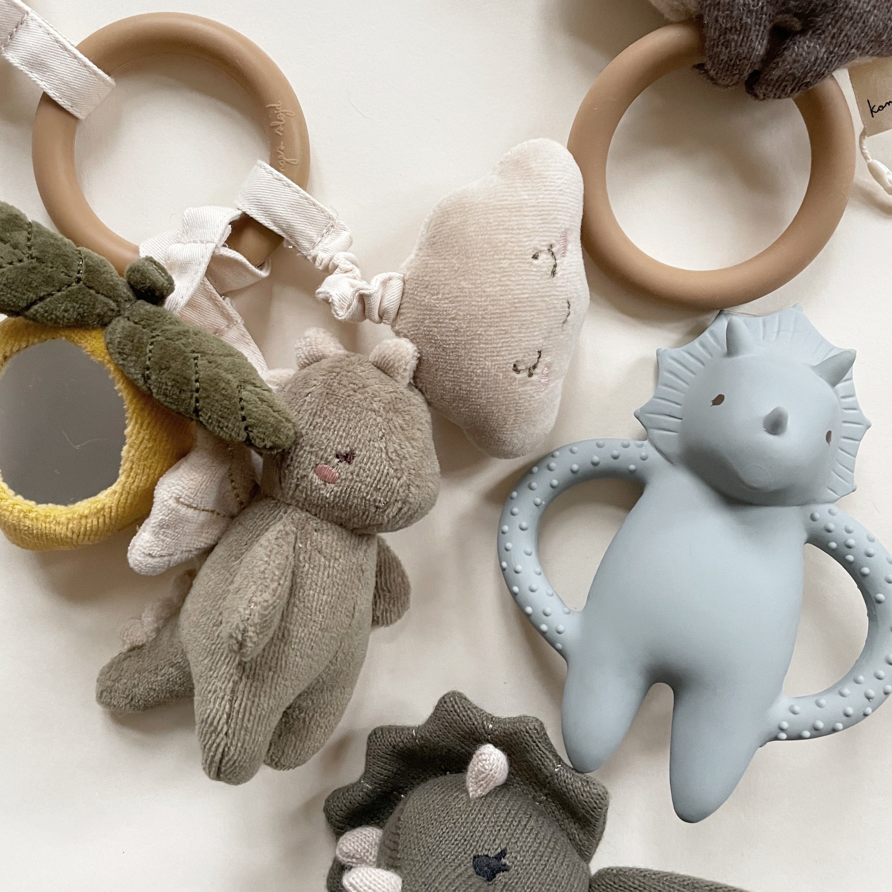 * Konges Sløjd Mini Toys Triceratops | Laurel Oak