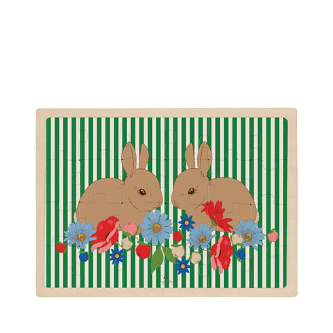 Konges Slojd Houten Puzzel Bunny 24 PCS | Bunny Tokki