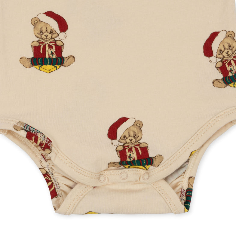 Konges Sløjd Basic Set Body/Pants Set GOTS | Christmas Teddy