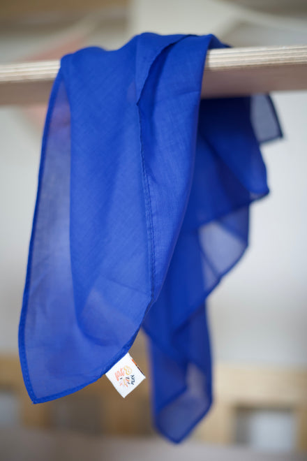 Pit & Play Regenboog Speeldoek 48x48cm | Blauw