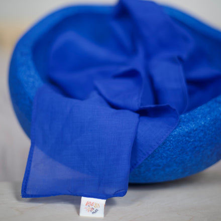 Pit & Play Regenboog Speeldoek 48x48cm | Blauw