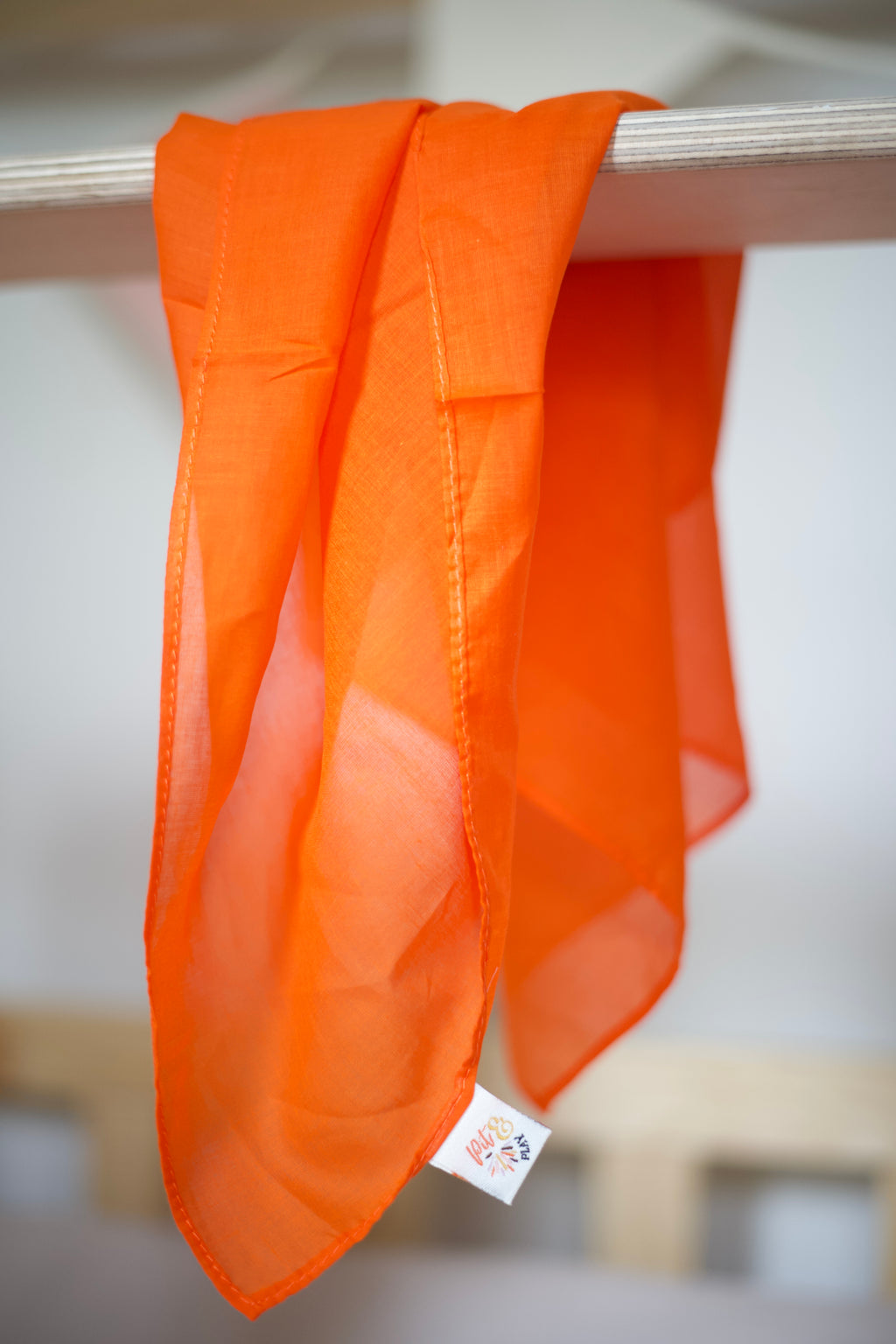 Pit & Play Regenboog Speeldoek 48x48cm | Oranje