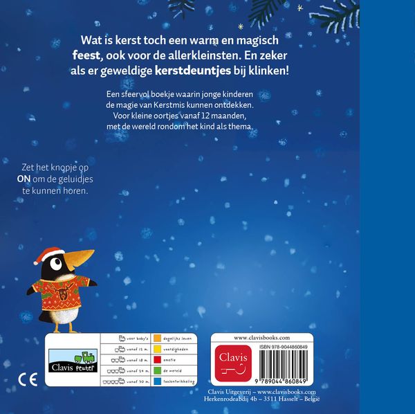 Clavis Geluidenboekje | Kerstdeuntjes, productfoto
