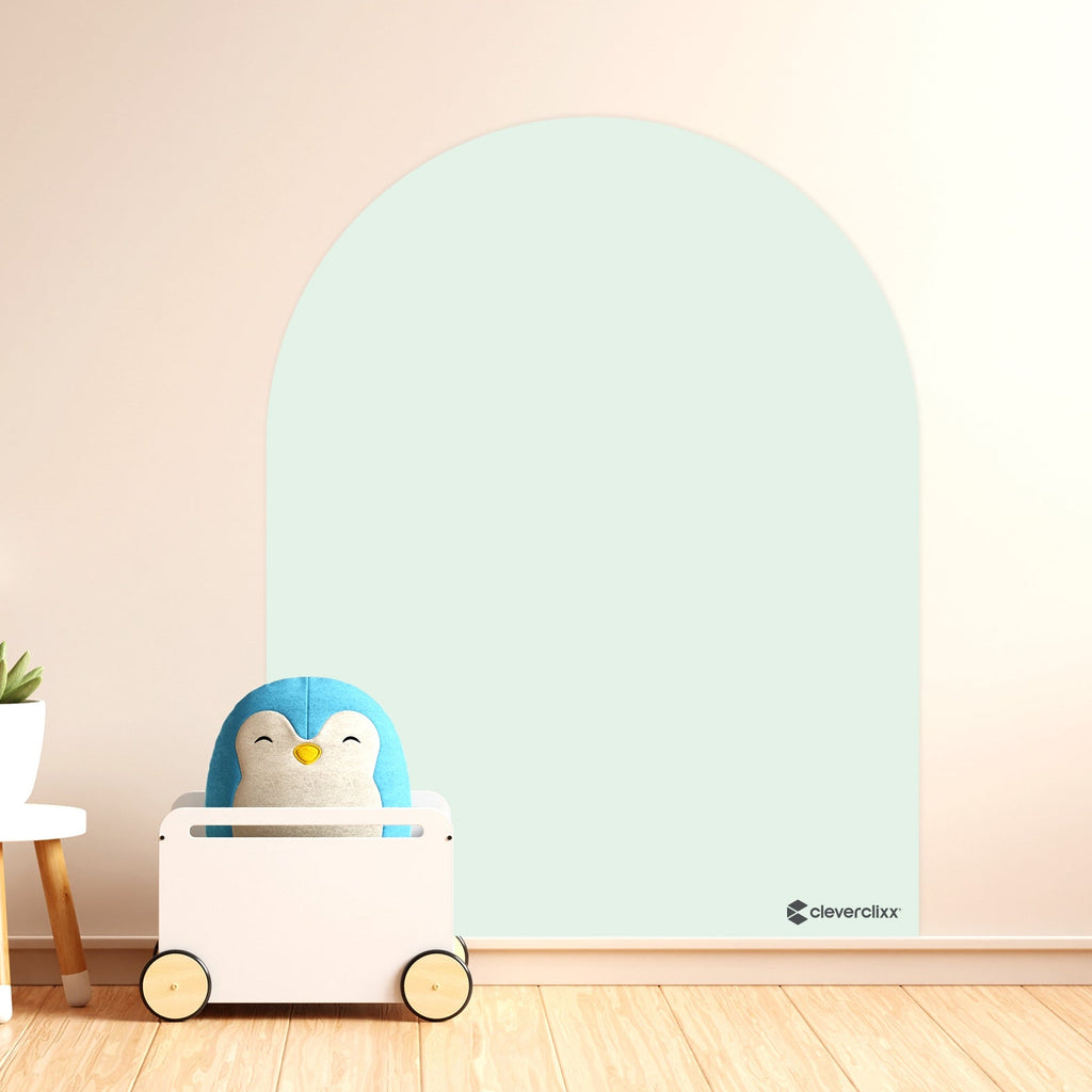 Cleverclixx Magnetische Muursticker 95x75cm | Clever Blue