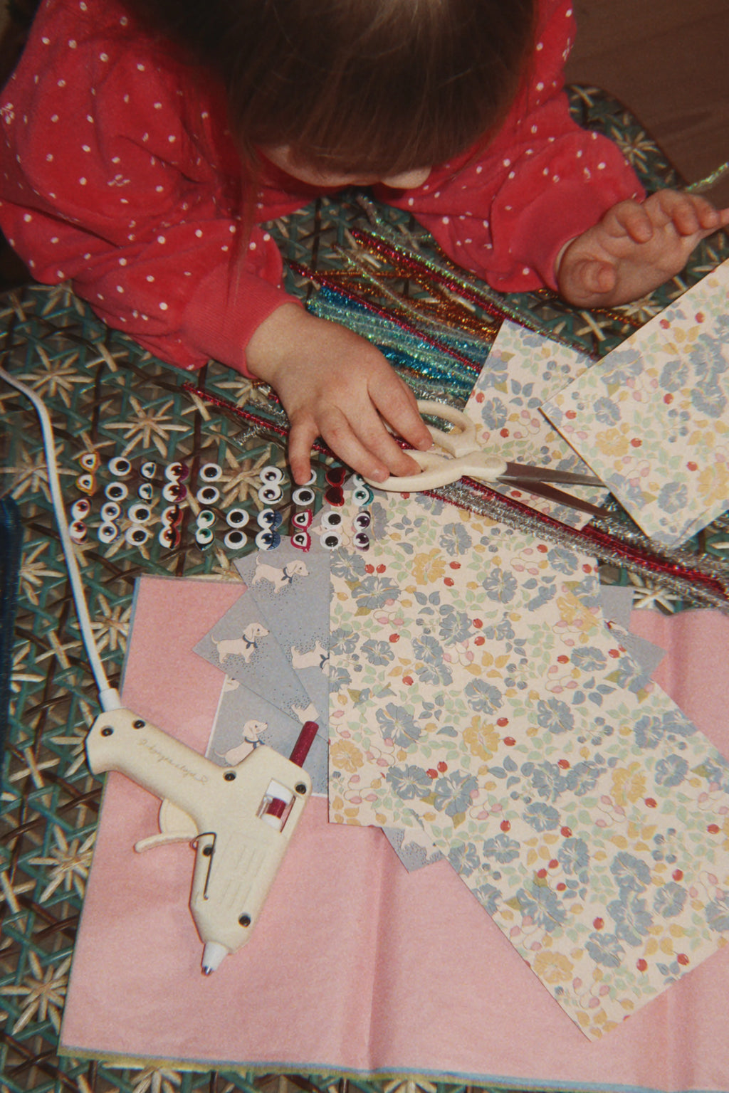 Konges Sløjd Creative Hobby Caddy | Glitter Blue
