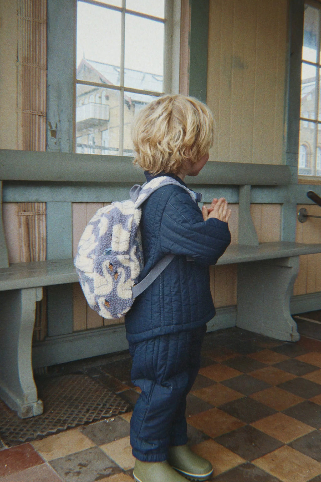 Konges Sløjd Jody Teddy Mini Rugzak | Swan