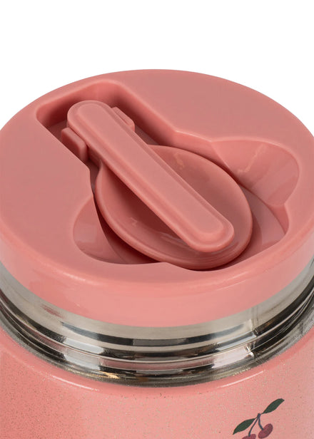 Konges Sløjd RVS Thermo Food Jar | Cherry Glitter