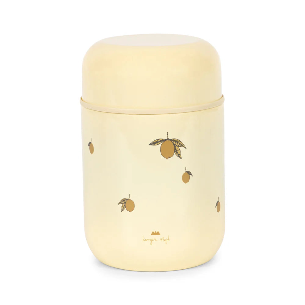 Konges Sløjd RVS Thermo Food Jar | Lemon