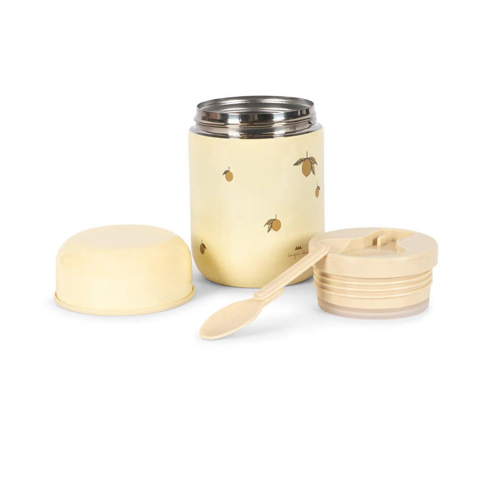 Konges Sløjd RVS Thermo Food Jar | Lemon