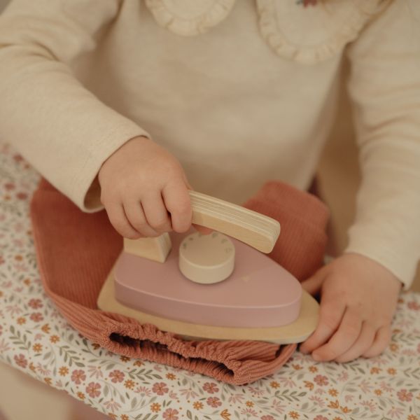 Little Dutch Strijkplank + Houten Strijkijzer