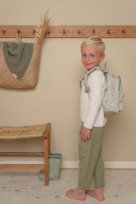 Little Dutch Kleuterrugzakje Little Farm | Olive