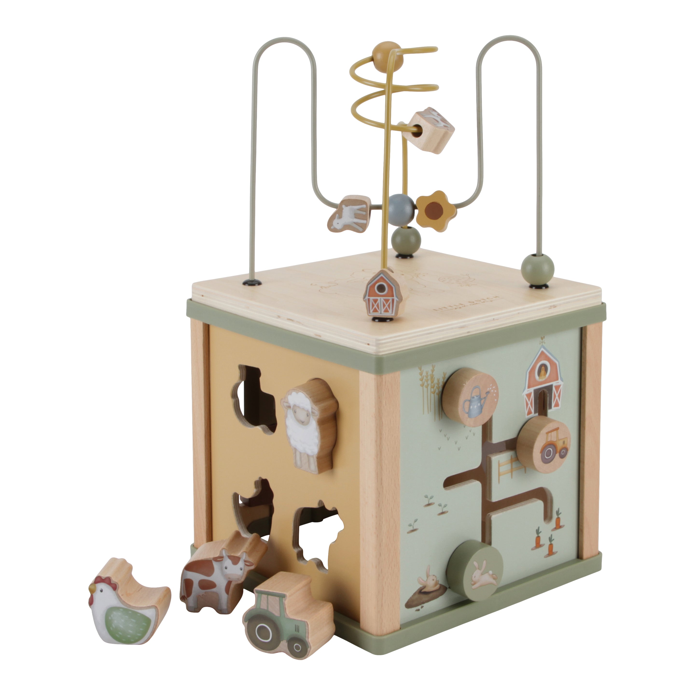 Little Dutch Houten Activiteiten Spiraal | Little Farm