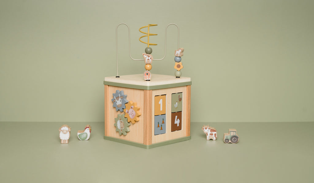Little Dutch Houten Activiteiten Spiraal | Little Farm