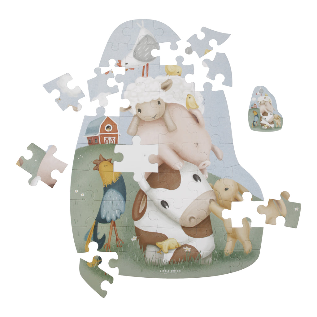* Little Dutch Vloerpuzzel | Little Farm