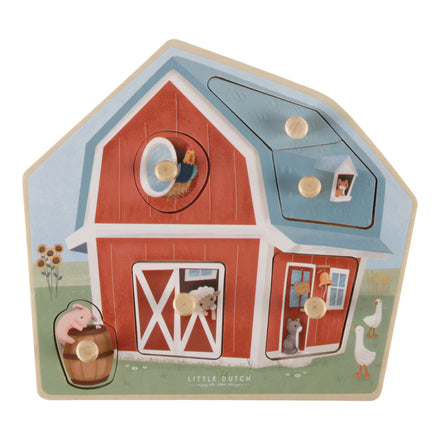 Little Dutch Houten Puzzel | Little Farm