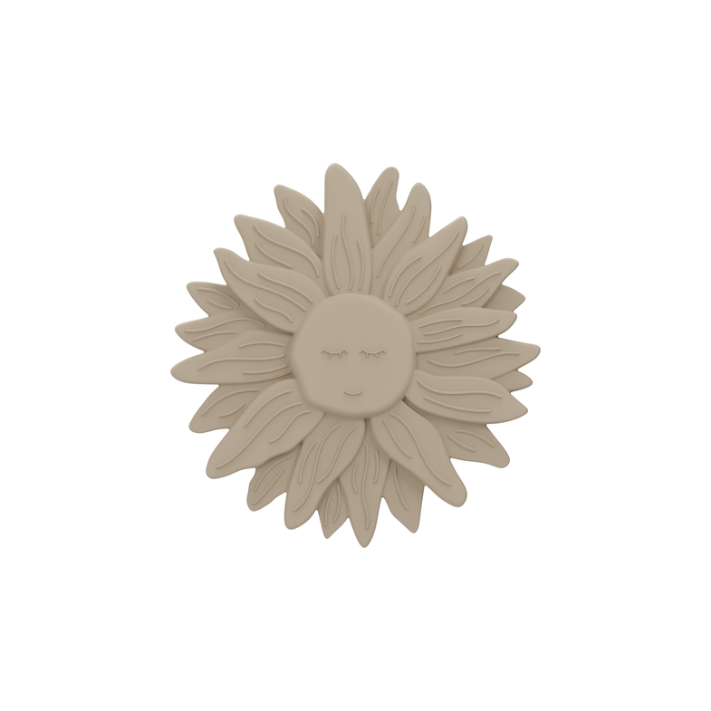 Label Label Siliconen Bijtspeeltje | Sunflower Nougat