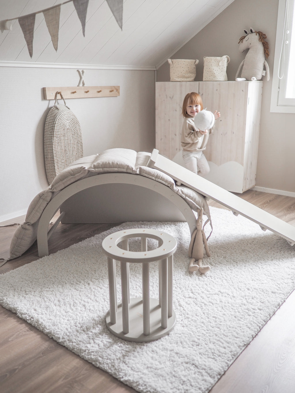 * Fitwood TUOHI Glijbaan | Beukenhout Beige