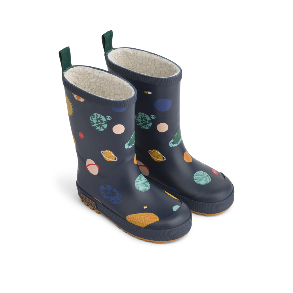 Liewood Mason Thermo Regenlaarzen | Universe / Classic Navy