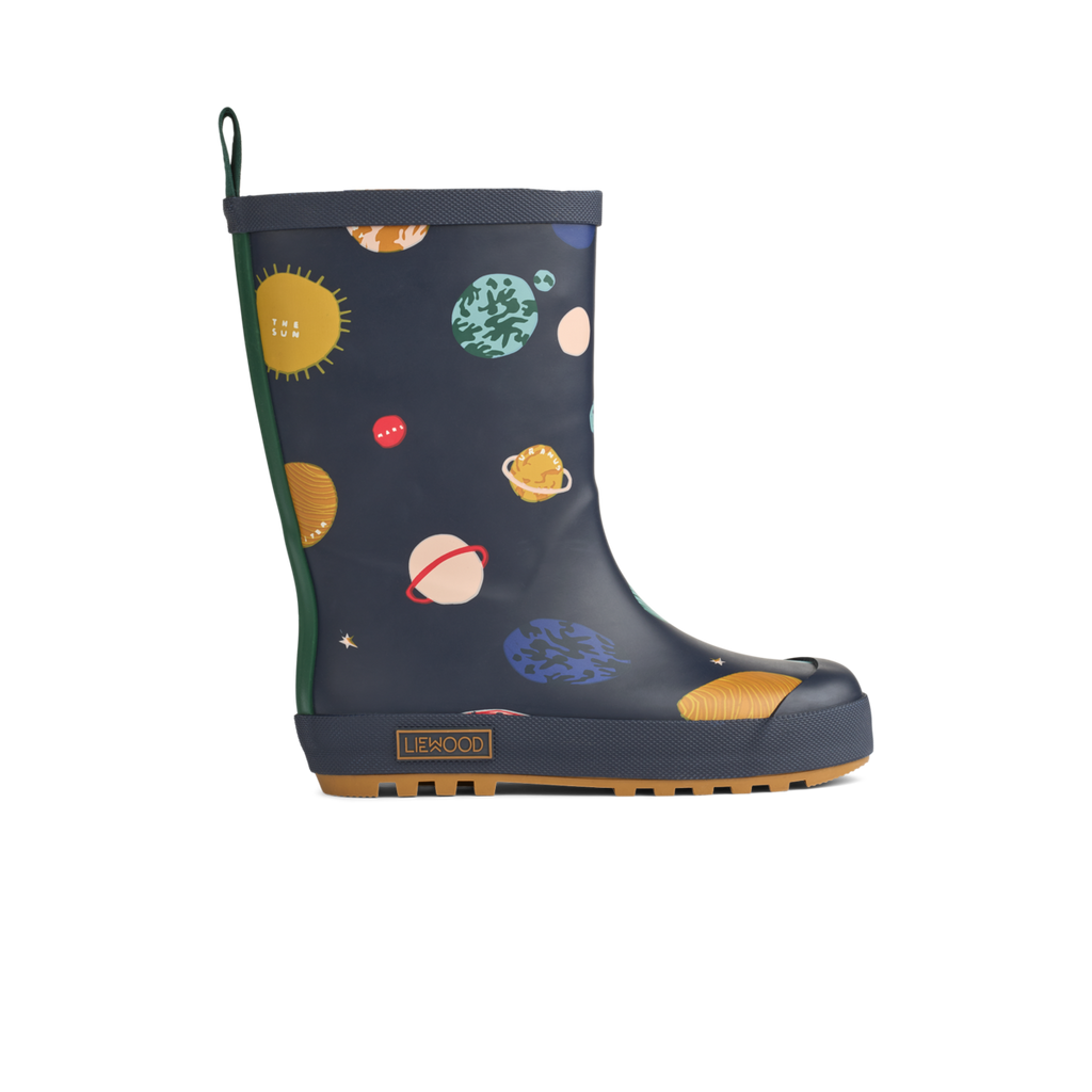 Liewood Mason Thermo Regenlaarzen | Universe / Classic Navy