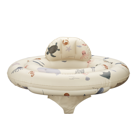 * Liewood Dawn Baby Printed Zwembandje | Sea creature / Sandy