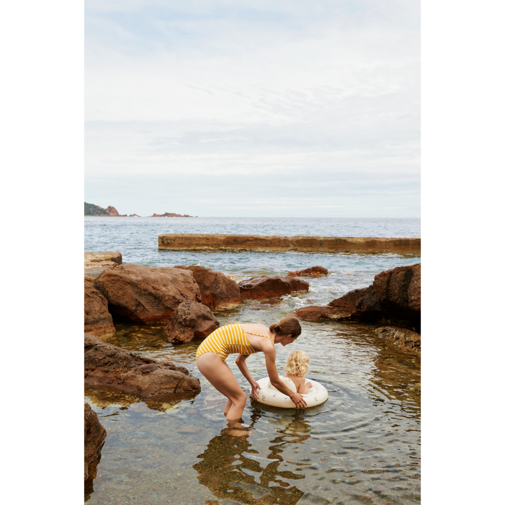 * Liewood Dawn Baby Printed Zwembandje | Sea creature / Sandy