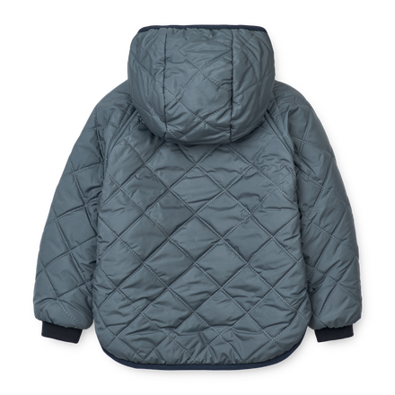 * Liewood Jackson Reversible Jas | Whale Blue Multi Mix