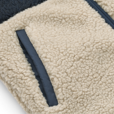 * Liewood Jackson Reversible Jas | Whale Blue Multi Mix