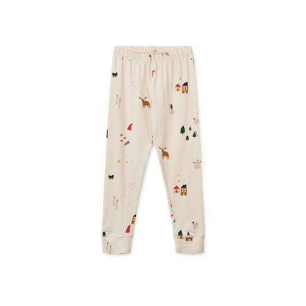 * Liewood Wilhelm Printed Pyjama Set | Christmas Holiday / Sandy