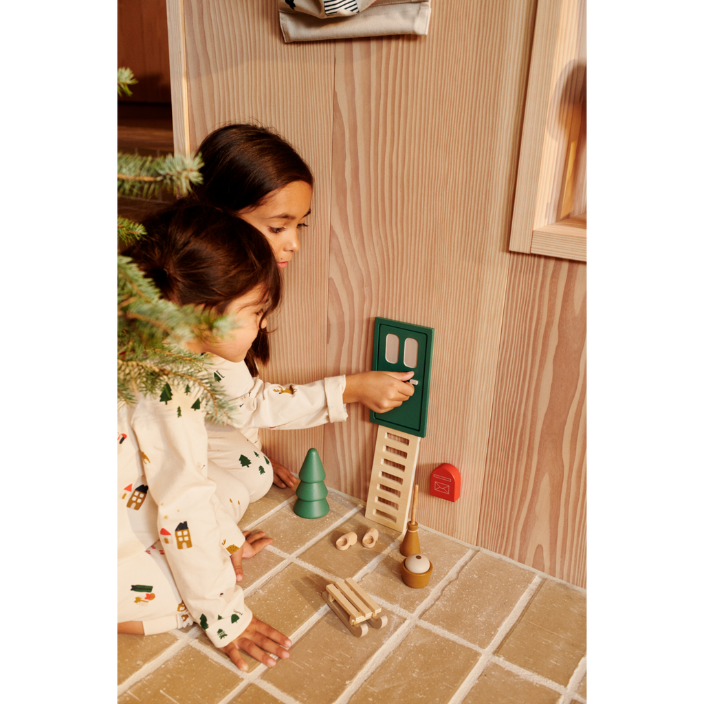 * Liewood Wilhelm Printed Pyjama Set | Christmas Holiday / Sandy